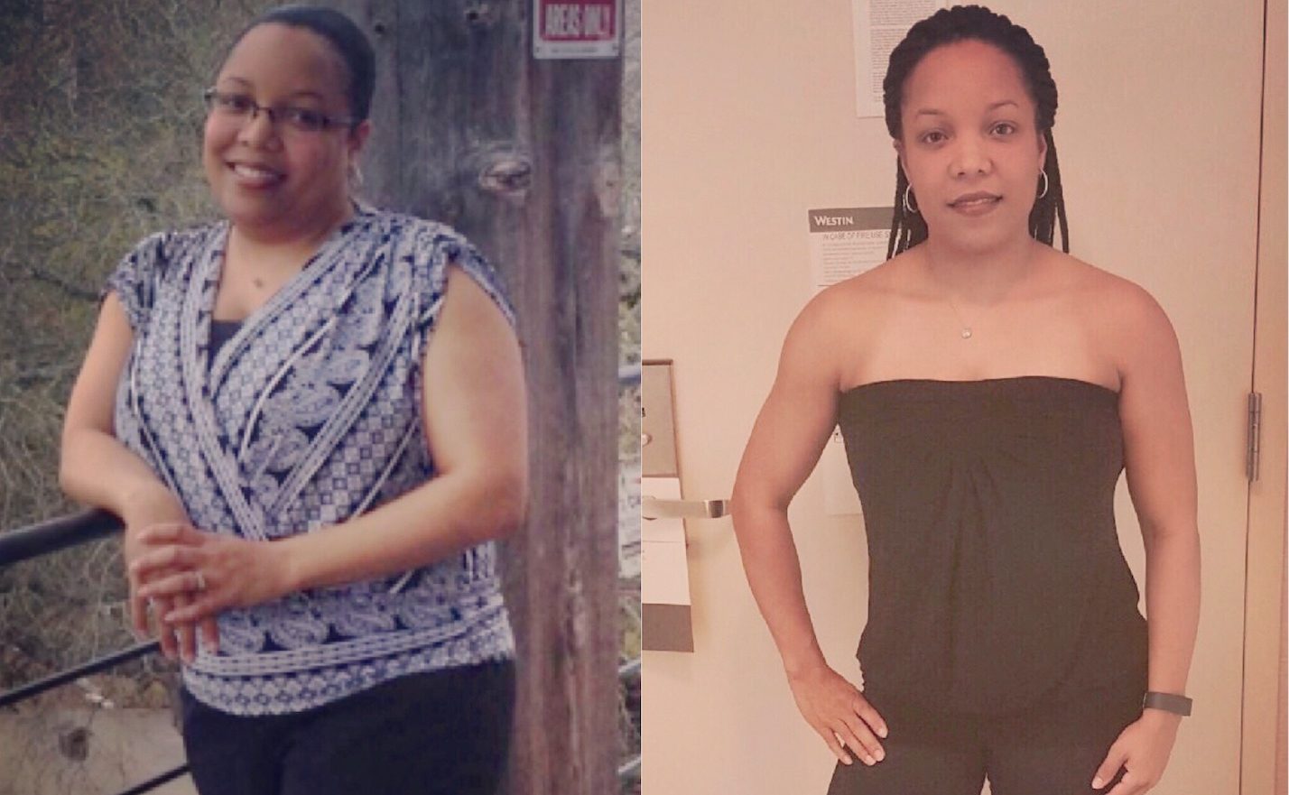 Elizabeth Medina Before & After Plant-Based Vegan Diet