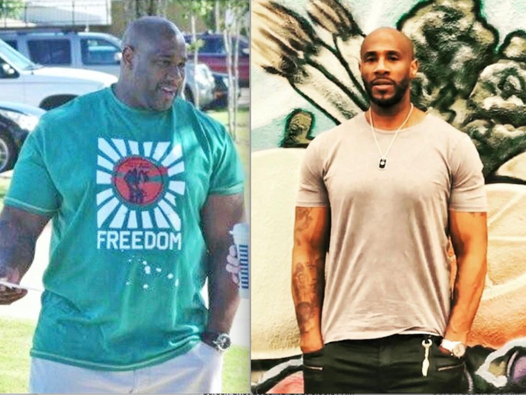 Marlon Rison Before And After Plant-Based Diet